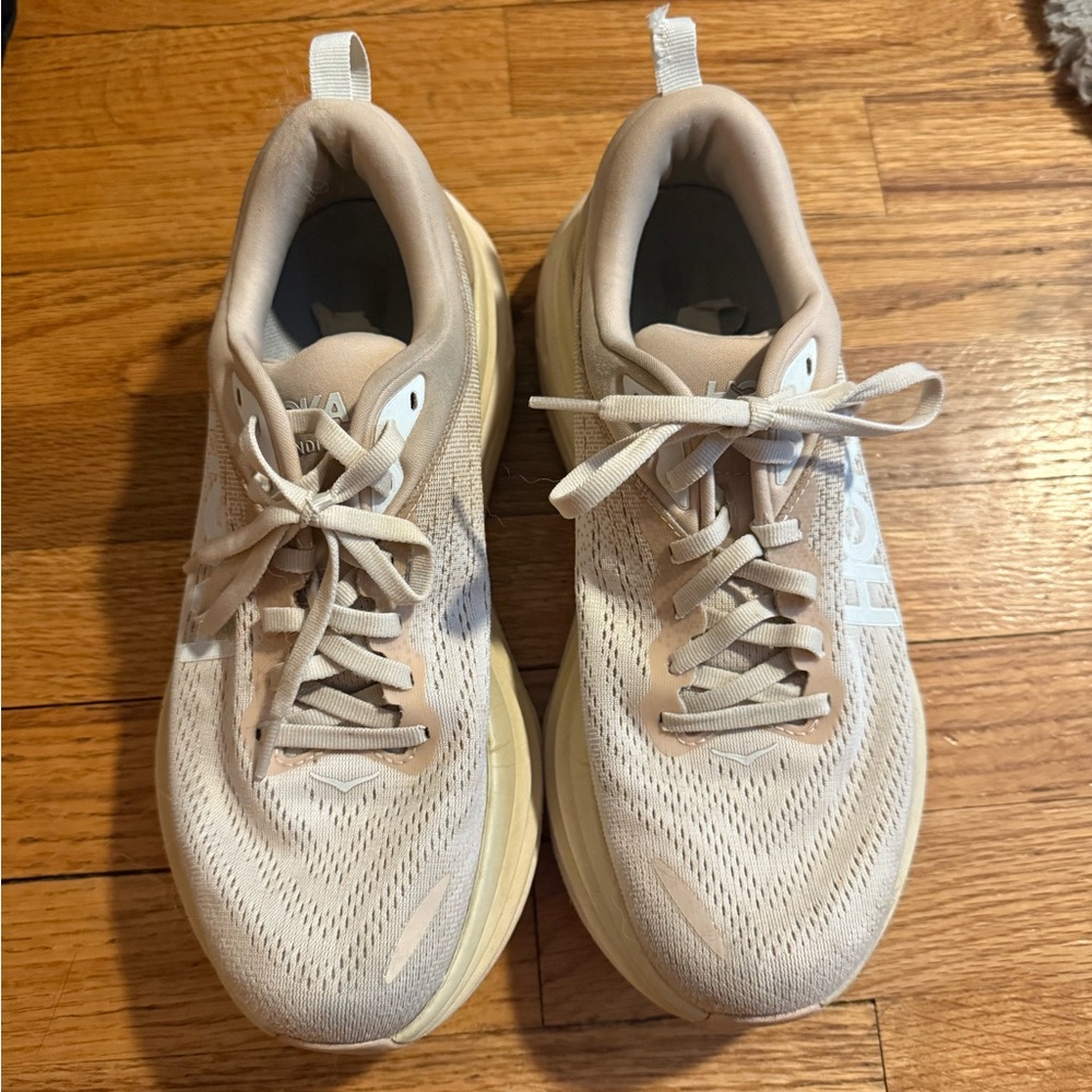 Women's Beige Athletic Shoes